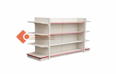 China powder coating Metal gondola shelving units 40*80 post for sale