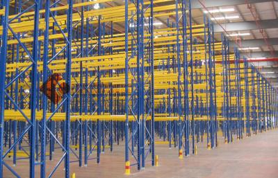 China blue longspan Warehouse Storage Racks 1000-3000 kgs / layer for sale