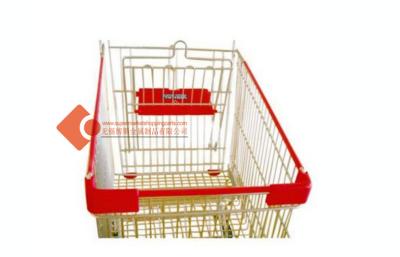 China plastic cart Basket corner covers Shopping Trolley Spare Parts TAP03 for sale