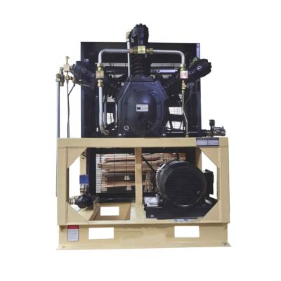 China 30 Bar 4.0m3 Booster Compressor Air Lubricated Compressor 450 PSI 143cfm Booster Compressor High Pressure Air Compressor for sale