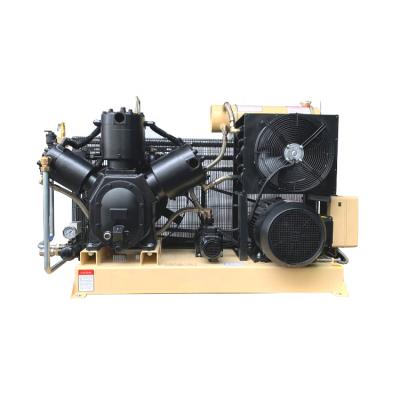 China 13m3min 30 bar air compressor lubricated water cooling 30bar compressor water cooling 46 cfm piston air compressor for sale