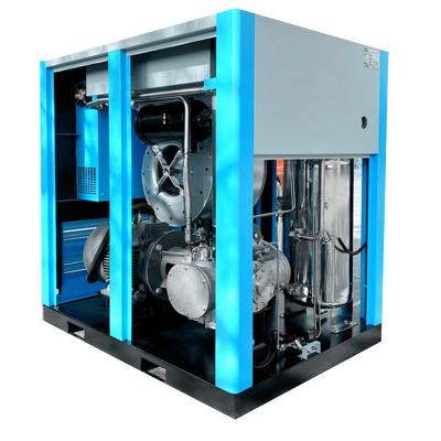 China OIL-LESS Screw Air Compressor 30KW 8bar13bar 16bar Oilless Screw Air Compressor Oil Free Medical Use for sale