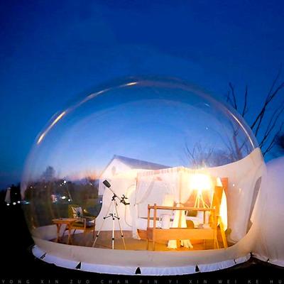 China New Design Glamping Decoration Igloo Lodge Shelter Bubble Dome Outdoor Clear Room Hotel Inflatable Lawn Tent for sale