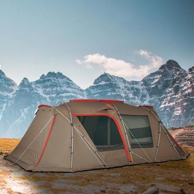 China Extended Type Luxury Glamping Tent Waterproof Foldable Camping Tent Ultralight Hike Tent For Sale for sale