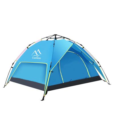 China Water Proof Camping Thickened Double Quick Tent Outdoor Camping Picnic Tarp Popular Tent for sale