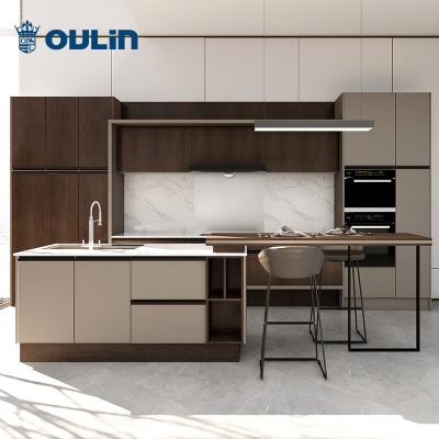 China 2021 New Arrivals Modern Full Kitchen Buffet Kitchen Cheap Kitchenette Small Kitchen Set Modern for sale