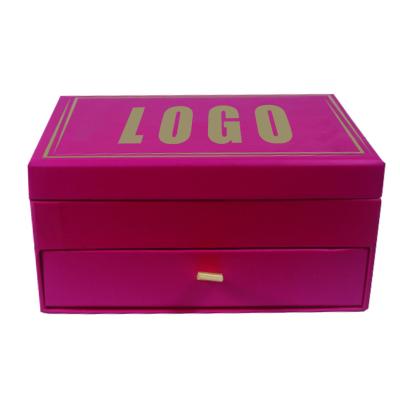 China Materials Card Board Clothing Packaging Box Recycled Jewelry Storage Box With Drawer Paper Gift Box for sale