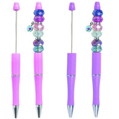 China office & School Pen Boxed DIY Gel Pen Gift Set with Beads/Chain /Charm for Girls for sale