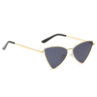 China Hot Selling Luxury Cool Drop Fashion Polycarbonates Triangle Sunglasses Latest Design Women Fashion Sun Glasses for sale