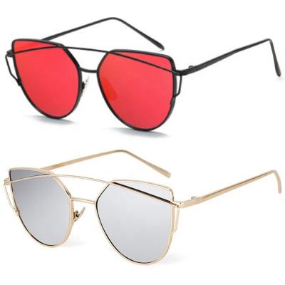 China Fashion Sunglasses Factory Customized Fashion Metal Frame High Quality Glasses Shape Big Frame Sunglasses for sale