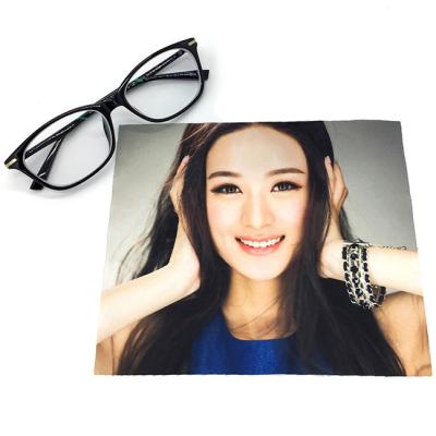 China 100% Custom Made Phone Screen Cleaning Microfiber Lens Watch Cloth/Chinese Glasses Factory Low Price Polyester for sale