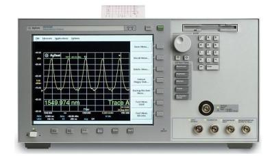 Cina Analizzatore di spettro ottico flessibile portatile Keysight Agilent 86141B in vendita