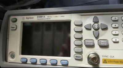 중국 Tested In Full Working Condutions Keysight Agilent E4981A Capacitance Meter Precision LCR Meter 판매용