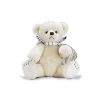 China New Funny Design 100% PP Cotton Funny Teddy Bear Plush White Stuffed for sale