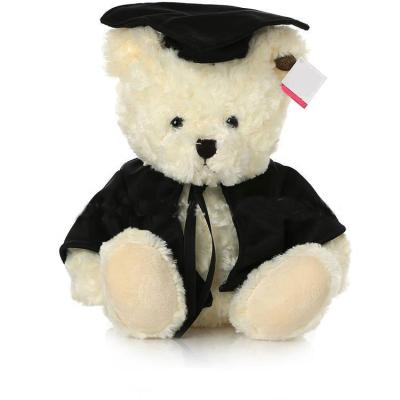 China New Style Plush 25 Cm Sitting Sizes Stuffed Toy Graduation Teddy Bear for sale