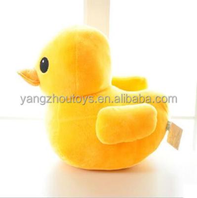 China Manufacture Handmade Plush Factory China Big Yellow Duck Plush Toy for sale