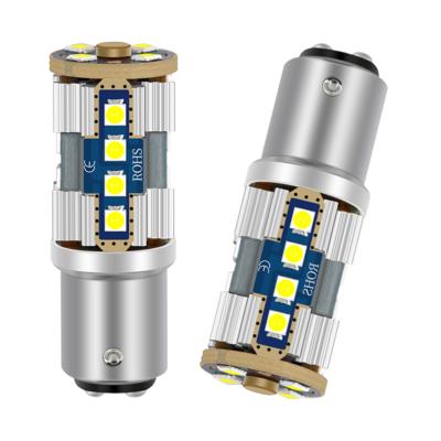 China Aluminum 35YU LED BA15D 1157 3030 1156 P21/5W Canbus 20SMD Reversing Car Lights UI35 for sale