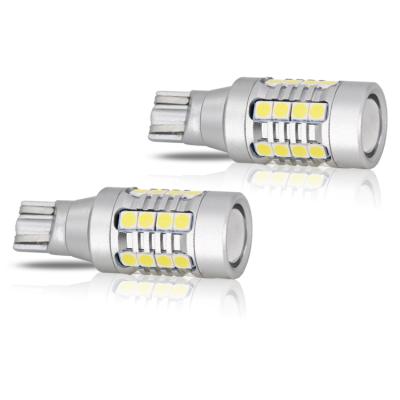 China Aluminum Alloy New Hot-selling High Quality LED T15 T16 921 912 W6W 28SMD High Power Super Bright Reversing Light for sale