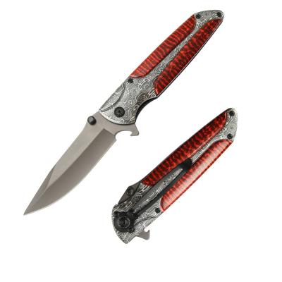 China New Style GIS BR FA50 Non-variable Wood Handle Outdoor Folding Pocket Knife for sale