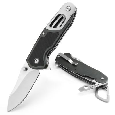 China Swivel Camping Outdoor Blue Utility Folding Knife Bases KS 8100 Mini Open Knife for sale