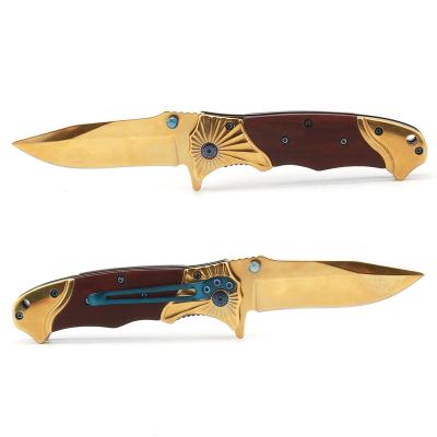 China Non-variable combat outdoor camping Golden BR FA29 army pocket hunting survival tactical folding military knife for sale