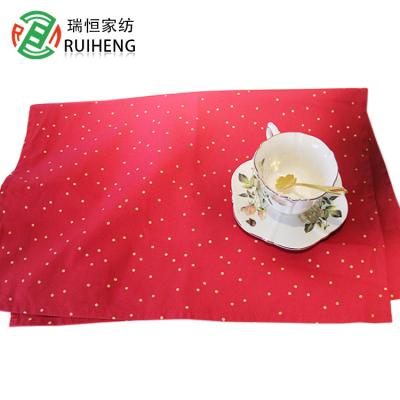 China Home QUICK DRY 100% Cotton Linen Tea Towel Set Hanging Customized Printed Kitchen Towel for sale