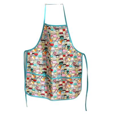 China Casual Apron and Chef Hat Set, Boys Girls Cotton Kid Children Adjustable Aprons with 2 Pockets for Kitchen Cooking Small Size for sale