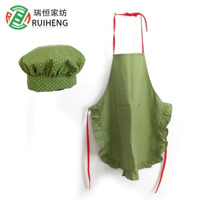 China Casual Printed Arts Apron Kids Chef Set Kids Painting Apron for sale