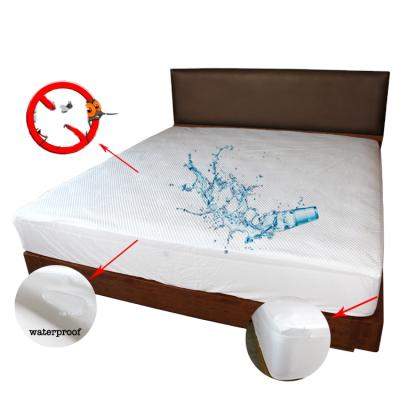 China Terry Waterproof Mattress Protector Cover Hotel Waterproof White Mattress Cover Mattress Protector for sale