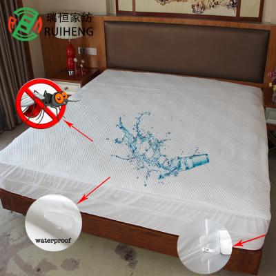 China Waterproof Hypoallergenic Mattress Protector Waterproof Mattress Protectors Cover for sale