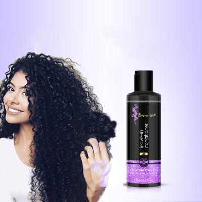 China Cantik Logo Custom Organic Leave-in Hair-Repair Absorb Instantly Without Rinse in Hair Conditioner Private Label for sale