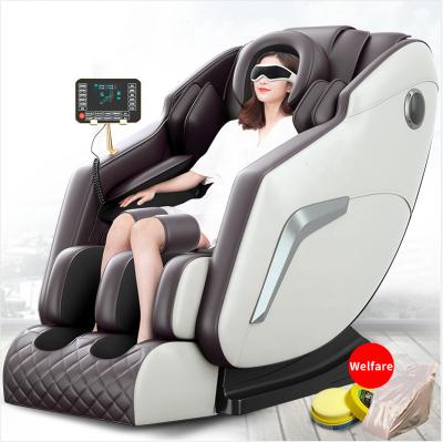 China Unique Gouache Package OEM Heating Function Butt Calf Airbags Massage Chair With U Shape Pillow Leg Massagers For Salon for sale