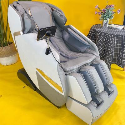 China White Full Body Smart Body Massage Multiple Procedures Motion SL Massage Chair for sale