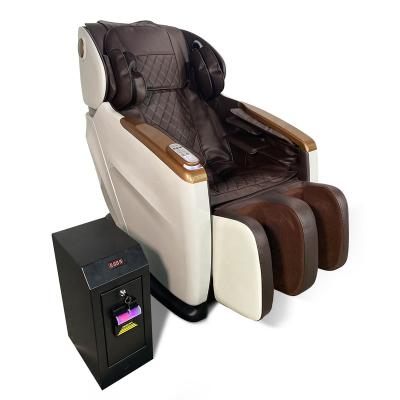 China GUOHENG 2022 new design 4d body weightlessness massage luxury coin operated commercial chair with external coin acceptor for sale