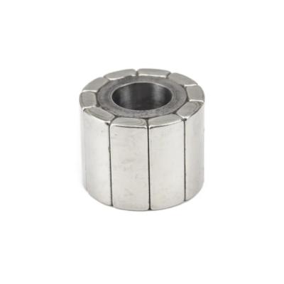 China Industrial Practical N52 Strong Arc Magnet Neodymium Micro Suction Magnet For Motor for sale