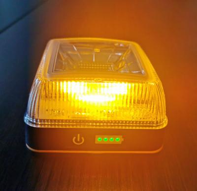 China PC Lens DGT V16 9V Rechargeable Emergency Strobe Flash Warning Light For Cars for sale