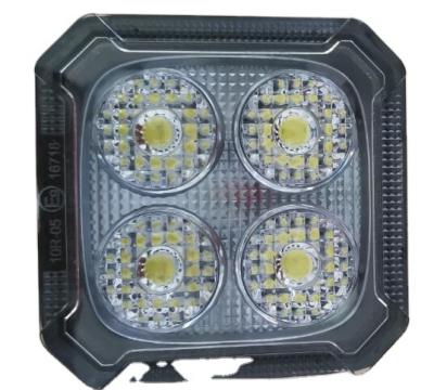 China Die-cast aluminum housing; PC Lens 3 INCH 75mm CISPR25 4.0 40W LED WORK LIGHTS EMARKR10 DT CONNECTOR for sale