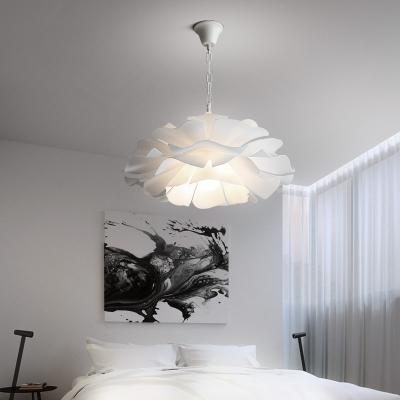 China Central Statistical Modern Nordic Wind Personality Living Room Bedroom Design Blooming Light Luxury Chandelier for sale