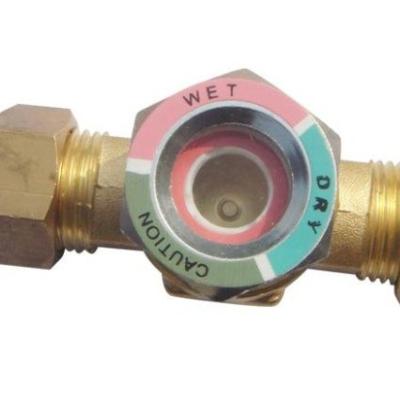 China Refrigeration Parts Brass Sight Glass for sale