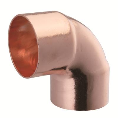 China Copper Duct Elbow Copper Fittings For Frigeration And Reducing Air Conditioning Spare Parts for sale