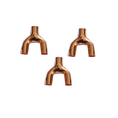 China Special air conditioner copper copper tee for sale