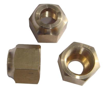 China Refrigeration Parts HVAC Standard Fittings Copper Brass Nuts Union for sale