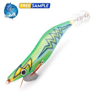 China OEM Bright Fish Action Swimming Fishing Shrimp Lure Salt Wather Bigsquid Edges Fishing Lures Simulation Squid Luminous Lures for sale