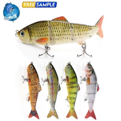 China ABS plastic 120mm minnow 16g bass fishing wobblers swimbait attached lures for bass for sale