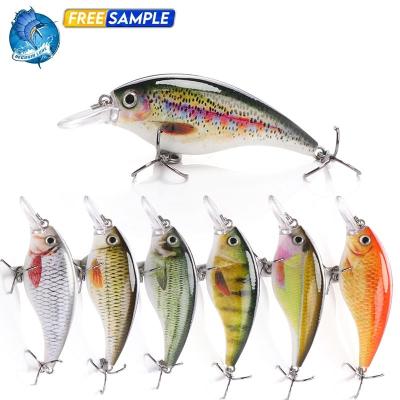 China Hot Sale 10g ABS Plastic Wholesale Hard Plastic Lure Crankbait Bait Japan VTAVTA 6cm Fishing Tackle for sale