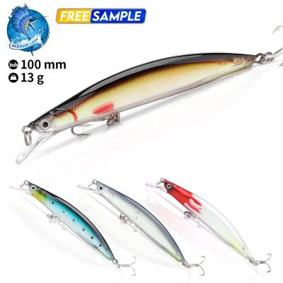 China Vivid Fish Action Topwater Wobblers Minnow Swimming Crankbaits Fishing Lure Making Bionic Minnow Trolling Lures for sale