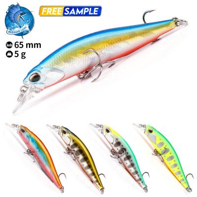 China Vivid Fish Action Making Lure Minnow Swimming Lure Saltwater Fish Lure Sinking Fast Minnow Jerkbait Minnows for sale