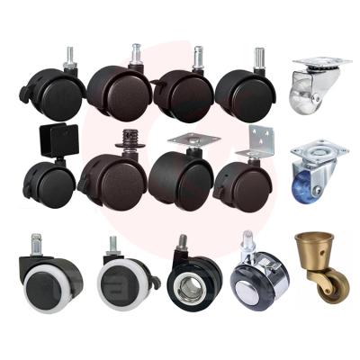 China Modern OEM Service Customized Casters Light Duty Furniture Casters for sale