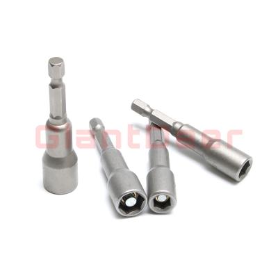 China Manufacturer Best Fastener Machinery Price Strong Magnetic Nut Setter CR-V Hardware Length 65mm For Screwdriver for sale