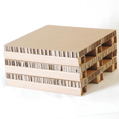 China 100& recycle high quality kraft paper honeycomb pallet instead of plastic pallet for sale